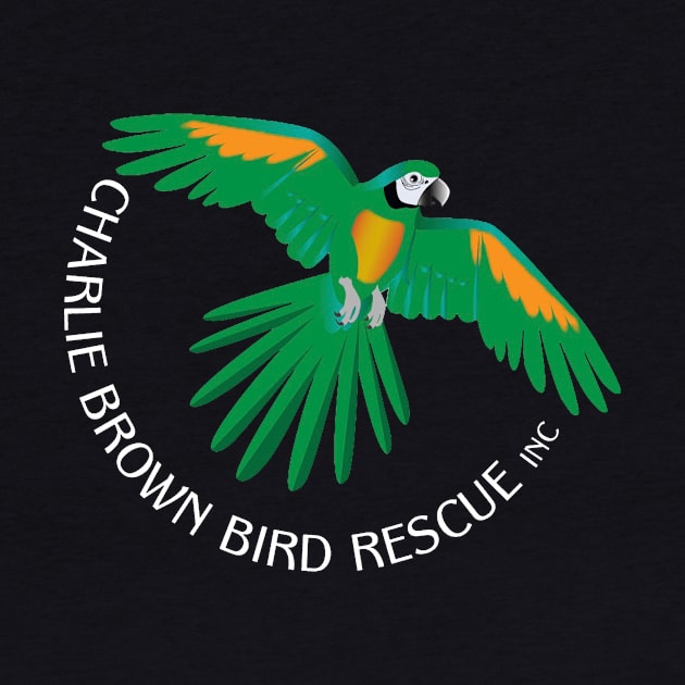 CB Rescue Logo with white type by Just Winging It Designs